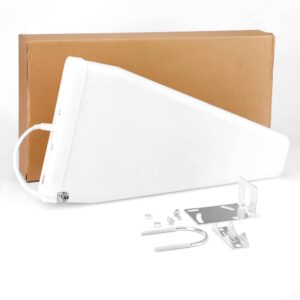 12dBi LPDA Outdoor Directional Antinna | Wideband 698–4000MHz High-Gain Antenna for 2G/3G/4G/LTE GSM CDMA DCS WCDMA Networks | Durable All-Weather