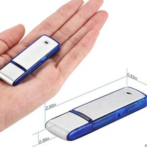 TECHNOVIEW 360 High Definition HD USB Voice Recorder, Clear Audio Recording Pen Drive 8 GB Memory inbuilt for Home,Office,Meetings (USB 8 GB Voice Recorder)