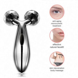3D Face Massager, Body Slimming Roller Face Roller Sculpting Firmer Shaper Tighten Skin Care Tool Kneading Ball Tool for Face Lifting and Body Anti-Wrinkle
