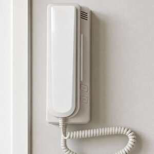 Installation is chargeable, Contact no. 9873877835 Clear Audio Communication Enjoy seamless two-way communication with visitors using high-quality audio clarity. Easy Door Unlock Function Built-in unlock button allows you to conveniently open the door without physically going to it. Durable & Premium Design Sleek wall-mounted handset with strong build quality, perfect for long-term use. Ideal for Homes & Offices Perfect solution for apartments, villas, offices, and gated properties.